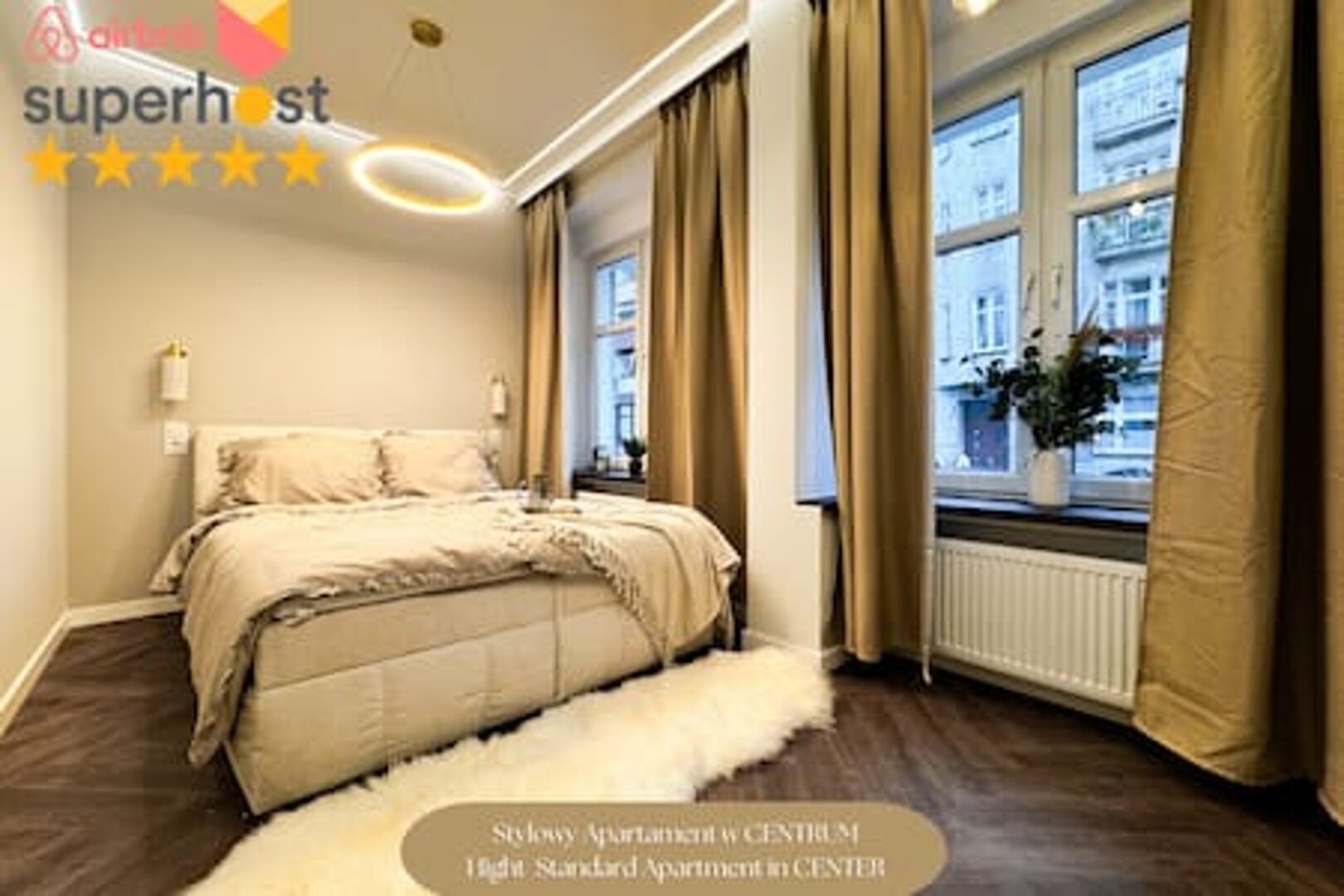 Stylowy Apartament 15 min Ostr&oacute;w Tumski, Centrum!